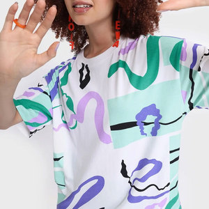 Camiseta sin Mangas de Algodón Suave para Mujer, Colección Tie Dye, Moda de Verano, Secado Rápido, Totalmente Personalizable - Product Image 4