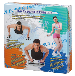 ALLWINWIN TWD21 Disque de torsion - Barre de push-up rotative détachable, planche d'exercice pour abdominaux - Product Image 2
