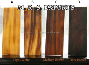 Cuernos de búfalo Placas de cuerno de búfalo de agua únicas y elegantes utilizadas para hacer marcos de gafas de sol de alta calidad por M.R.S. EXPORTACIONES - Product Image 2