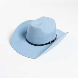 Chapeaux Fedora Cowboy en Feutre 100% Laine, Style Western, à Large Bord, Unisexe, avec Logo Personnalisé, Vente en Gros - Product Image 6