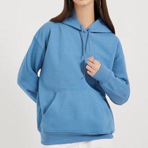 Sweat à capuche pour femme en Spandex/Coton avec logo personnalisé OEM, col court, design optimal, coupe régulière, prix compétitif, idéal pour l'automne et l'hiver - Product Image 1