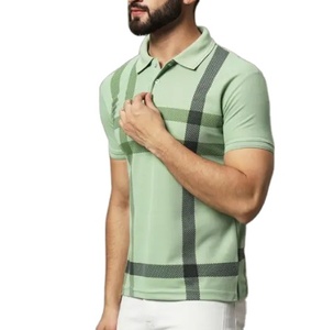 2025 nuevos polos de moda, polos de último estilo para hombres, camisetas de manga corta, servicios OEM de verano, polos de alta calidad - Product Image 3