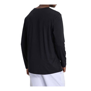 Camisetas Casuales de Manga Larga de Primera Calidad, 100% Algodón, Cómodas, Transpirables, Antiarrugas, de Secado Rápido, con Ribete en Contraste, para Uso Diario - Product Image 6