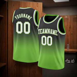 Ensemble de maillots de basket-ball sublimés personnalisés, noir et rouge, sans manches, coupe athlétique, adulte, unisexe, maille respirante - Product Image 6