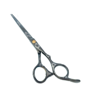 Professional <b>Barber</b> Scissors Haircutting Shears <b>Set</b> Stainless Steel Lightweight Right-Handed Salon Quality Offset Handle OEM/ODM - Product Image 1