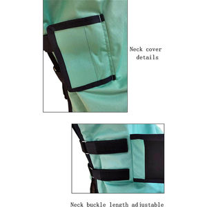 Waterproof Horse Turnout Rug With High Neck And Large Tail Flap Oxford Fabric Outdoor Use All Seasons Protection - Product Image 3