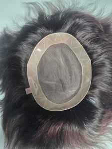 Prothèse capillaire en cheveux humains Remy indiens, modèle Los Angeles - Styles bouclés crépus et ondulations profondes, texture lisse, Bangladesh - Product Image 4