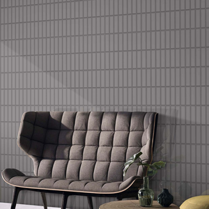 Carreaux muraux architecturaux 300x300 en porcelaine émaillée sculptée, texture de luxe, pour la décoration intérieure des espaces commerciaux et les halls d'accueil - Product Image 2