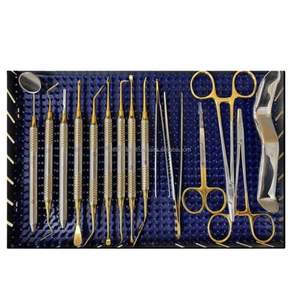 Kit de 15 Piezas de Herramientas de Implante de Microcirugía Oral Manual de Alta Precisión Debonairii, 1 Año de Garantía, Empuñadura Ergonómica, Estuche de Acero Inoxidable - Product Image 2