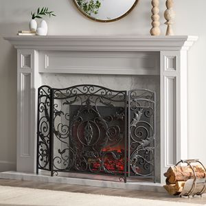 <b>Fireplace</b> Screen Essential <b>Part</b> for a Cozy Ambience - Product Image 4