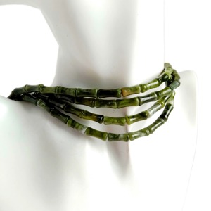 Cuentas Sueltas de Jade Jasper Verde Claro, 16 Pulgadas - Product Image 1