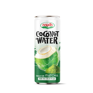Bebida Funcional con Infusión de Matcha y Agua de Coco, Fábrica de Vietnam, Fabricante de Bebidas Funcionales, Paquete de 24 Latas x 320 ml, Bajo en Azúcar - Product Image 2