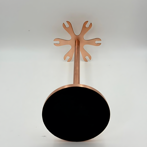 Juego de utensilios de cocina de 6 piezas de acero inoxidable, utensilios de cocina de alta calidad con acabado en cobre de R B Overseas - Product Image 5