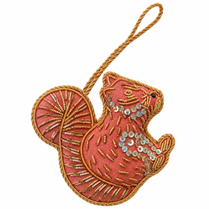 Adornos Navideños Bordados a Mano al por Mayor, Hechos por Artesanos, Decoraciones Festivas de Tela para Árboles de Navidad, Artículo de Regalo de Lujo para la Temporada - Product Image 1