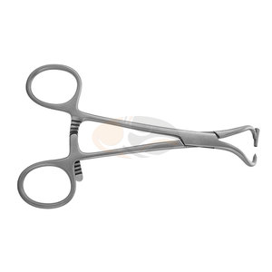 Forceps de réduction et de répositionnement osseux de qualité chirurgicale, en acier inoxydable, treize centimètres, instrument orthopédique - Product Image 6