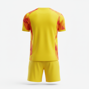 Ensemble maillot et short personnalisés imprimés par sublimation, vêtements de sport respirants en polyester, fabricant - Product Image 2