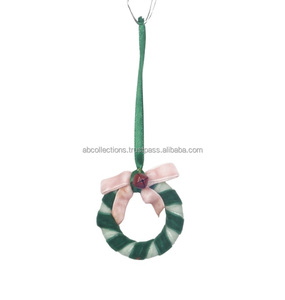 Venta al por mayor de fábrica Adornos colgantes de Navidad Cuentas y bastón Proveedor a granel - Product Image 5