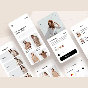 Ontwikkeling En Ontwerp Van Mobiele Apps | Winkel Etnische Kleding | Ontwerp Van App Voor Mobiele Verzekeringen | Ios, Android-Applicatie