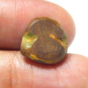 Ópalo de Boulder Australiano, Cabujón de Ópalo Natural Sólido, Gema Suelta, Ópalo de Fuego Verde Australiano para Joyería - Product Image 3