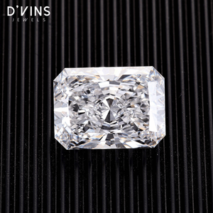 D'vins Jewels Precio al por Mayor Diamante de Laboratorio VVS2 de 15 Quilates con Corte Radiante en Color D para la Fabricación de Anillos de Compromiso - Product Image 4