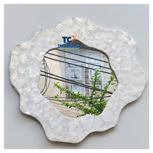 Trusted Supplier MOTHER OF PEARL <b>MIRROR</b> Elegant Decorative Accent PEARL <b>MIRROR</b> Wholesale Vietnam - Product Image 1