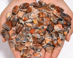 Lote de Cabujones de Jaspe Natural Mixto, Gemas Sueltas Pulimentadas y Lisas, Formas y Colores Surtidos, Piedras de Jaspe de Alta Calidad para Joyería - Product Image 4