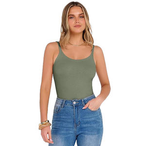 Title A (101 chars) Camiseta sin mangas para mujer, elástica, transpirable, ligera, para yoga, fitness, ropa deportiva de verano - Product Image 4