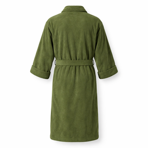 Factory Direct <b>Men's</b> Terry Cloth Spa <b>Robes</b> for Wholesale - Custom OEM Available from Manufacturer - Product Image 2