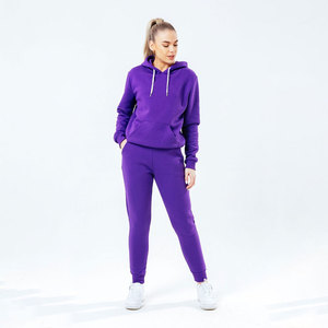 Conjunto Deportivo para Mujer de Alta Calidad al por Mayor, con Sudadera con Bolsillo Canguro, Ropa Deportiva Moderna - Product Image 1