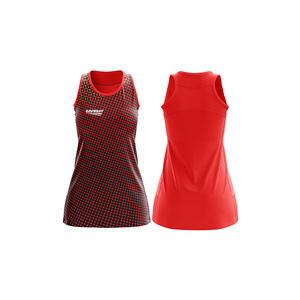 ชุดยูนิฟอร์มเน็ตบอลแบบซับลิเมชั่นคุณภาพสูง |   ชุดยูนิฟอร์มเน็ตบอลแบบซับลิเมชั่นพร้อมโลโก้ทีม ชื่อ และหมายเลข |   โพลีเอสเตอร์ที่ระบายอากาศได้ดี - Product Image 1