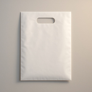 Custom Print Biodegradable Packaging Film <b>Bags</b> HDPE Poly <b>Waterproof</b> Durable <b>Drawstring</b> Supplier Bulk - Product Image 1