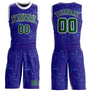 Uniformes de Baloncesto Personalizados al por Mayor |   Uniformes de Equipo Duraderos y Ligeros de Microfibra de Poliéster Avanzada con Impresión Digital - Product Image 1