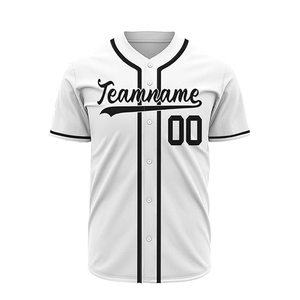 Custom Baseball Jersey Manufacturer 100% <b>Polyester</b> Breathable Softball Team Uniform Full Button Sublimated Sports <b>Shirt</b> - Product Image 2