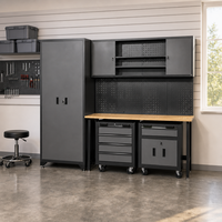 Armoire de rangement mobile en acier laminé à froid de qualité industrielle avec tiroirs verrouillables, capacité de charge de 200 kg, idéale pour l'entrepôt (OEM)
