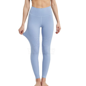 Leggings pour femmes à taille élastique en tricot de haute qualité, style tendance, écologiques, respirants, fabriqués au Pakistan pour la vente en ligne en gros - Product Image 3