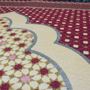 Tapis de prière musulman islamique de haute qualité, antidérapant, luxueux, tapis de voyage, nettoyage à sec uniquement, couleurs et tailles personnalisables - Product Image 6