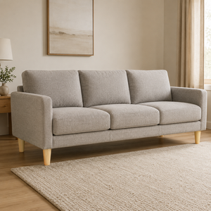 Pieds de meubles ronds modernes en bois massif robustes pour canapé, installation facile, utilisation dans le salon - Product Image 3