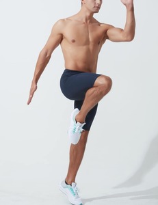 Wholesale <b>Men</b> <b>Compression</b> <b>Shorts</b> With Pocket Quick Dry Stretch Sports Tight Gym Running Training <b>Shorts</b> OEM Custom Apparel - Product Image 2