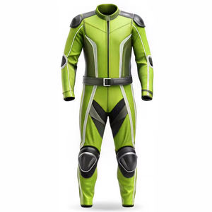 Traje de Motociclismo de Cuero Personalizado, Transpirable, Resistente al Viento e Impermeable, de Primera Calidad, para Carreras de Motos - Product Image 2
