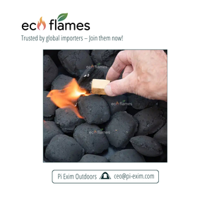 Allume-feu en sciure de bois + paraffine Exportateur Inde Outil d'allumage respectueux de l'environnement Formule inodore non toxique pour le camping, la randonnée, le barbecue - Product Image 5