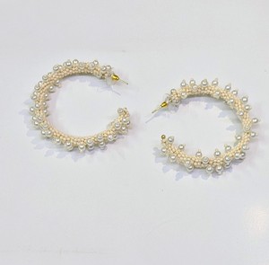 Pendientes de flecos con cuentas de semillas de diseño geométrico bohemio con diseño de flores multicolor, estilo bohemio, pendientes colgantes de moda. - Product Image 3