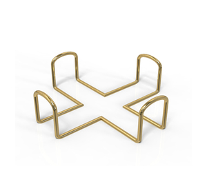 Premium Personalized Metal Coaster <b>Set</b> with Matching Stand for Elegant Tabletop Serving and Decor - Product Image 4