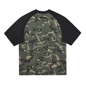 T-shirt camouflage léger et respirant à manches courtes raglan pour homme, style décontracté d'été en jersey de coton Colfax Sports - Product Image 3