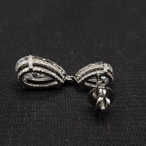 Pendientes de Lujo con Baño de Oro de 14K y Diamantes, Diseños Elegantes para Fiestas y Uso Diario, para Mujeres y Niñas - Product Image 4
