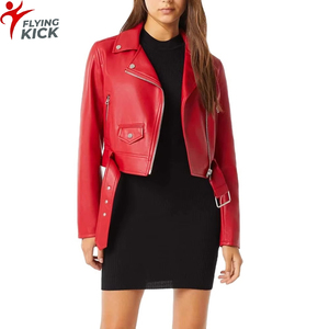 Nouvelle arrivée, vente flash, veste en cuir véritable pour femmes, streetwear d'hiver, veste en cuir véritable tendance pour femmes - Product Image 1