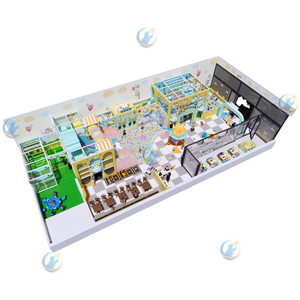 Parque Infantil Interior de Alta Resistencia, Estructura de Juego Suave, Piscina de Pelotas, Tobogán, Muro de Escalada, Alta Capacidad (>500 kg), Tamaño Personalizable, Vinilo - Product Image 2