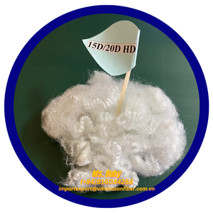 Fibre de polyester en copeaux 7D HD blanche, sèche, de la part du fabricant Vikohasan PSF, pour le rembourrage de jouets, oreillers, couvertures, coussins et édredons. - Product Image 6