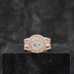 Hot Selling VVS Moissanite 925 Sterling Silver <b>Ring</b> Gold Plated Fine Jewelry <b>Men</b> Women Wedding Diamond Test Passes HipHop Style - Product Image 1