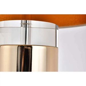 Modern Luxury Crystal Gold <b>Table</b> Lamp Nordic Acrylic <b>LED</b> <b>Bedside</b> Light Fabric Shade for Hotel Bedroom Living Room Decor - Product Image 4