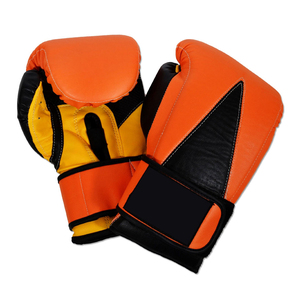 Guantes de Boxeo de Cuero Cómodos para Usar, Venta al por Mayor, Fácil Control del Sudor, Protección de Nudillos, Guantes de Boxeo para Entrenamiento de Artes Marciales - Product Image 3